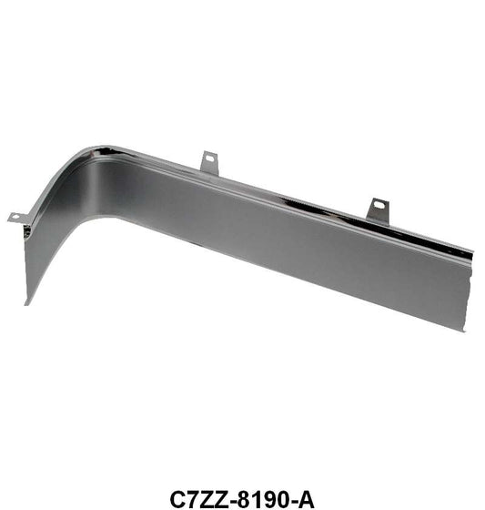 GRILLE OPENING MOLDING - 67-68 MUSTANG RH WIDE