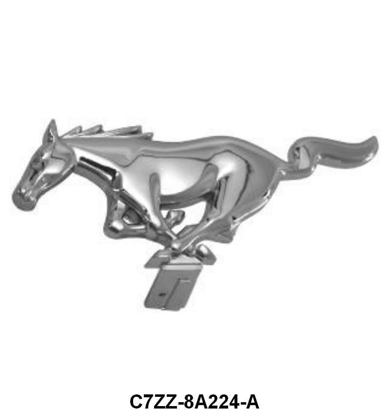 GRILLE HORSE EMBLEM - 67 MUSTANG