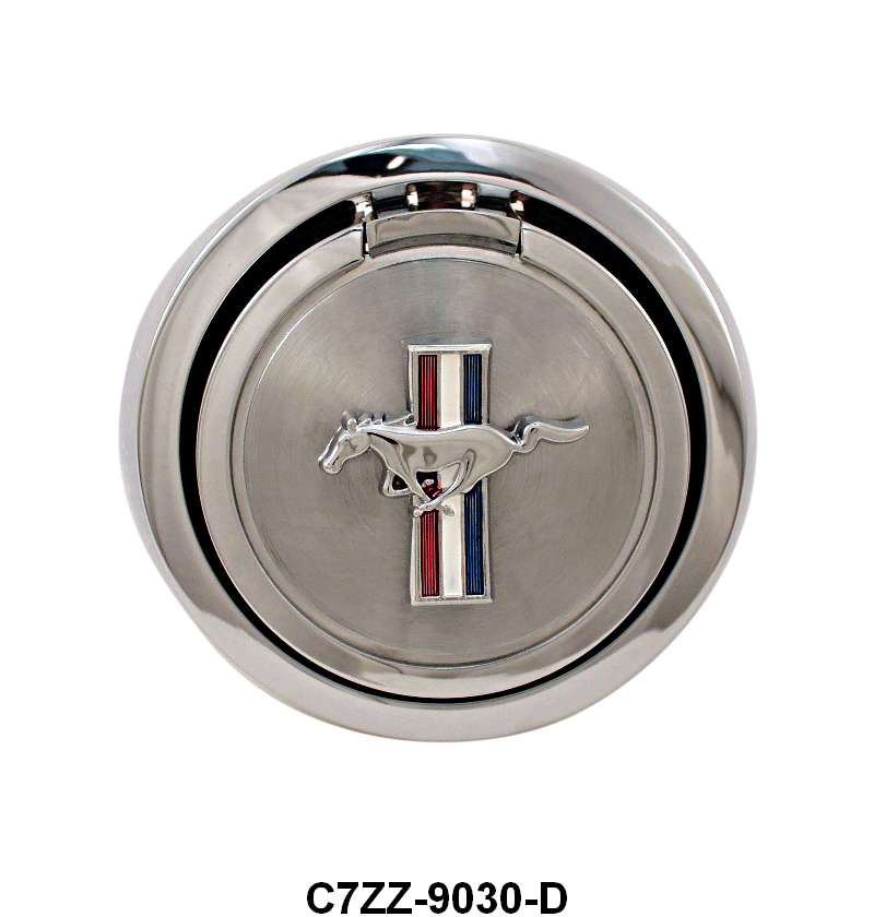 GAS CAP - 67 MUSTANG DLX POP-OPEN TYPE
