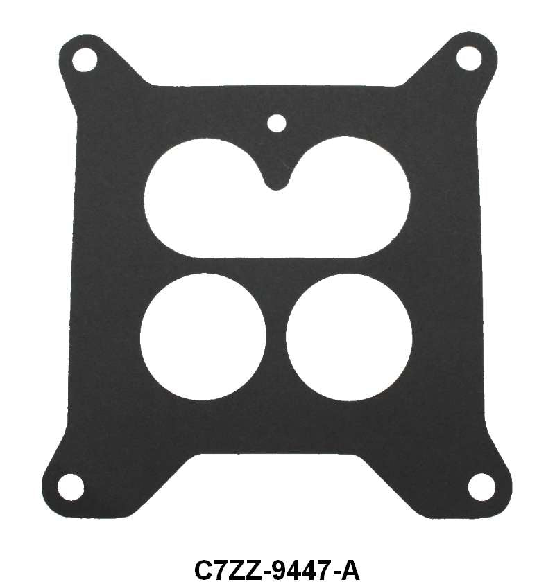 CARBURETOR BASE GASKET - 63-67 ALL 4-BARREL,  HOLLEY OR AUTOLITE 4100