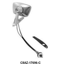 REMOTE CONTROL OUTSIDE MIRROR - 68 MUSTANG LEFT HAND SHOW CHROME