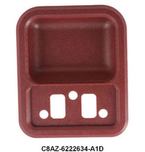 INSIDE DOOR HANDLE CUP - 68-69 FRLN, 68-70 FLCN, 68-72 F-100/F-350 RED