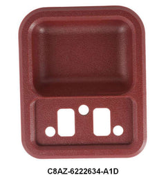 INSIDE DOOR HANDLE CUP - 68-69 FRLN, 68-70 FLCN, 68-72 F-100/F-350 RED