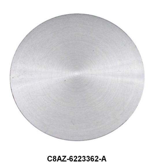 WINDOW CRANK SCREW COVER PLATE - 68-72 ALL PASS, 68-72 F-100/F-350