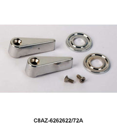 SEAT LATCH HANDLES AND BEZELS - 68-69 ALL CARS