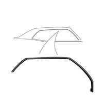 ROOF RAIL SEALS - 68 GALAXIE FASTBACK BODY #63