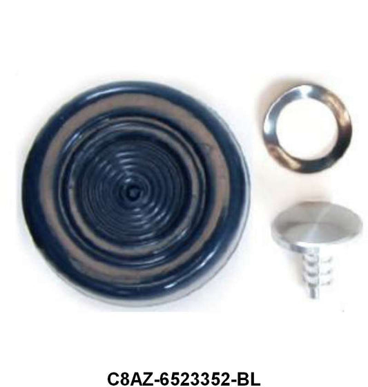 WINDOW CRANK HANDLE KNOB - 68-72 ALL PASS, F-100/F-350, BLUE