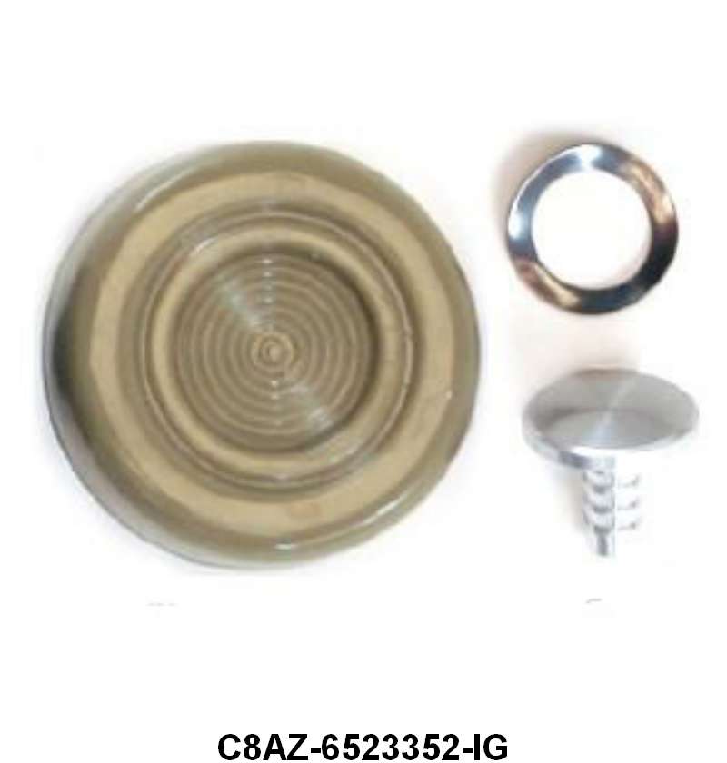 WINDOW CRANK HANDLE KNOB - 68-72 ALL PASS, F-100/F-350, IVY GOLD