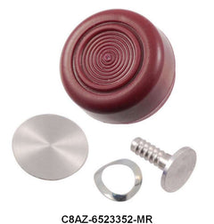 WINDOW CRANK HANDLE KNOB - 68-72 ALL PASS, F-100/F-350, MAROON