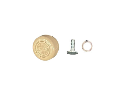WINDOW CRANK HANDLE KNOB - 68-72 ALL PASS, F-100/F-350, PARCHMENT