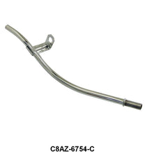 ENGINE OIL DIPSTICK TUBE - 68-69 PASS 302, CHROME