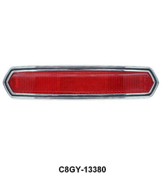 REAR QUARTER SIDE REFLECTOR ASSEMBLY - 68 MUSTANG AFT 2-15-68, 68 COMET/COUGAR