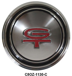 HUB CAP - 68-69 FAIRLANE/MUSTANG "GT"  WITH STYLE STEEL WHEEL