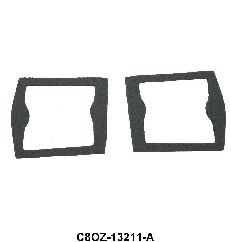 PARK LIGHT LENS GASKETS - 68-69 FAIRLANE/RANCHERO