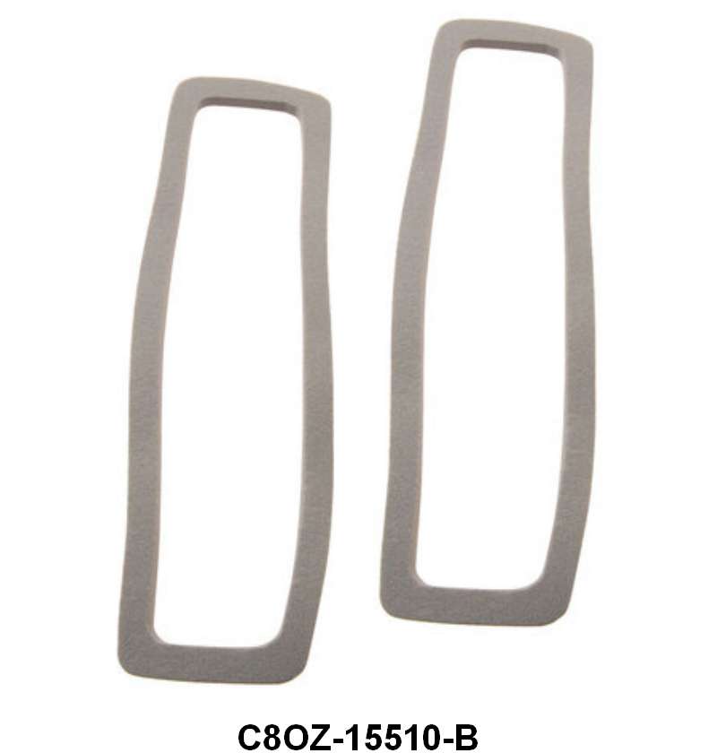 BACKUP LIGHT LENS GASKET - 68-69 FAIRLANE, WAGON
