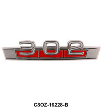 ENGINE SIZE EMBLEM - 68 FAIRLANE/RANCHERO/COMET, 69-71 BRONCO "302"