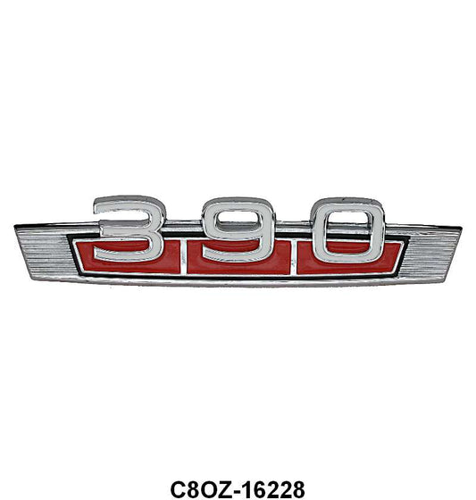 EMBLEM - 68-69 FAIRLANE/RANCHERO/COMET, 69-70 COUGAR, "390"