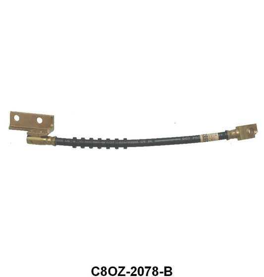 FRONT BRAKE HOSE W/DISC BRAKES - 68-71 FAIRLANE/TORINO, 68-70 FLC LH