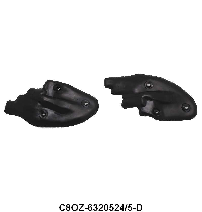 UPPER FRONT CORNER OF DOOR TO WINDOW SEAL - 68-69 FAIRLANE, RANCHERO