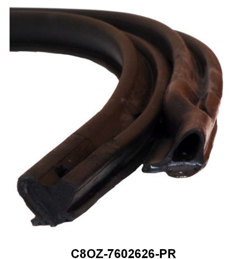 CONVERTIBLE WINDSHIELD POST TO DOOR SEAL - 68-69 FAIRLANE, COMET CONV