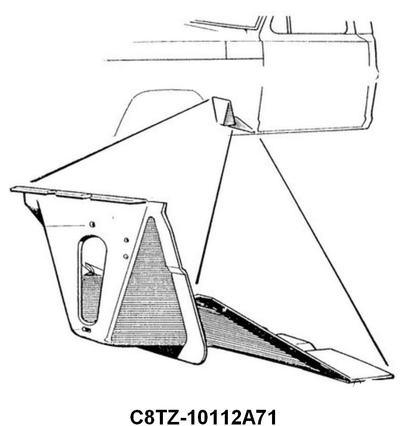 FRONT CAB MOUNT - 68-79 F-100/F-350 LH