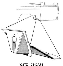 FRONT CAB MOUNT - 68-79 F-100/F-350 LH