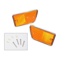 FRONT FENDER SIDE REFLECTORS - 68-69 BRONCO 69 ECONOLINE
