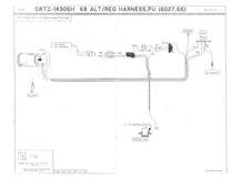 ALTERNATOR TO VOLTAGE REGULATOR HARNESS - 68 F-100-250 352/390
