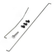 DOOR LATCH RODS - 68-72 F-100/F-350, LH,  WITH KNOB AND CLIPS