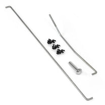 DOOR LATCH RODS - 68-72 F-100/F-350, LH,  WITH KNOB AND CLIPS