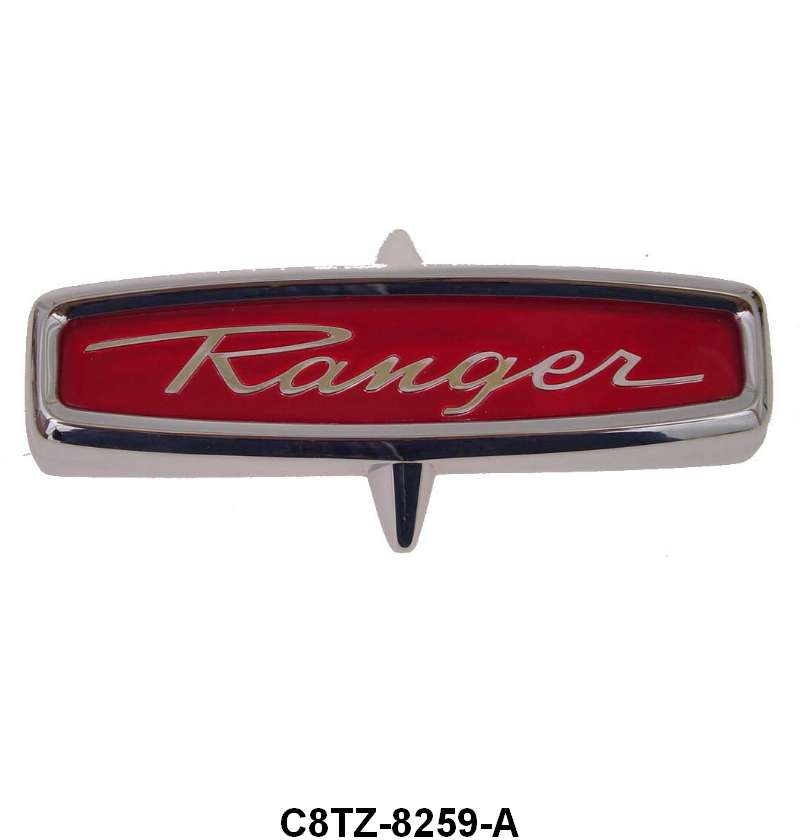 GRILLE EMBLEM - 68-69 F-100/F-350 "RANGER"
