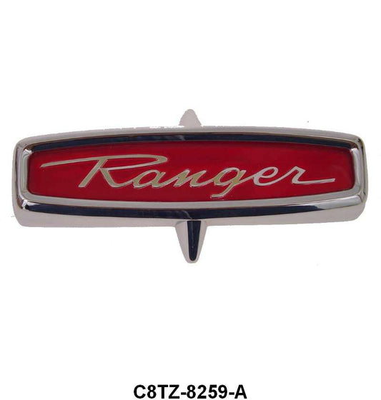 GRILLE EMBLEM - 68-69 F-100/F-350 "RANGER"