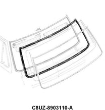 WINDSHIELD SEAL WITHOUT GROOVE FOR CHROME - 69-74 ECONOLINE