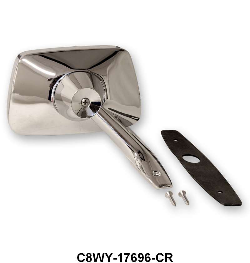 REMOTE CONTROL OUTSIDE MIRROR - 67-68 COUGAR RIGHT HAND DUMMY