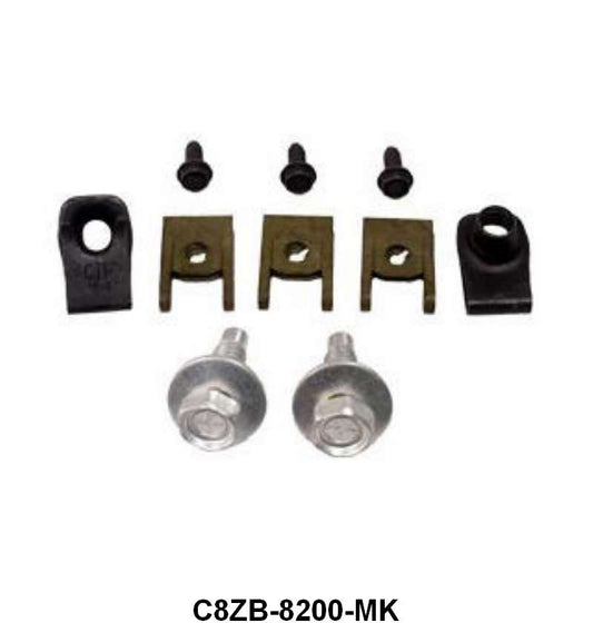 GRILLE MOUNTING HARDWARE - 68 MUSTANG