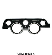 INSTRUMENT BEZEL - 68 MUSTANG, BLACK