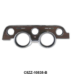 INSTRUMENT BEZEL - 68 MUSTANG DLX WOODGRAIN