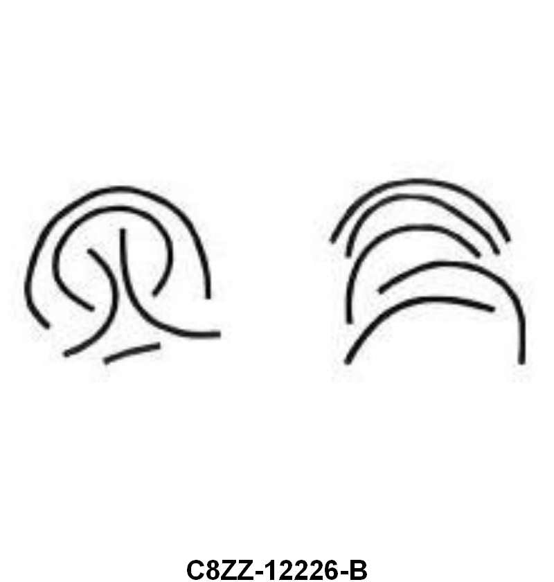 VACUUM LINE HOSE KIT - 68-70 PASS 309/428 W/AUTO TRANS