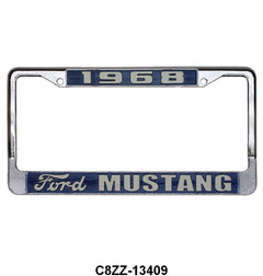 MUSTANG LICENSE PLATE FRAME - 68 MUSTANG
