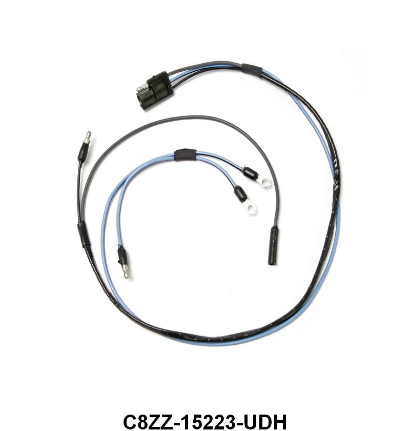 UNDER DASH TO FOG LIGHT HARNESS - 68 MUSTANG
