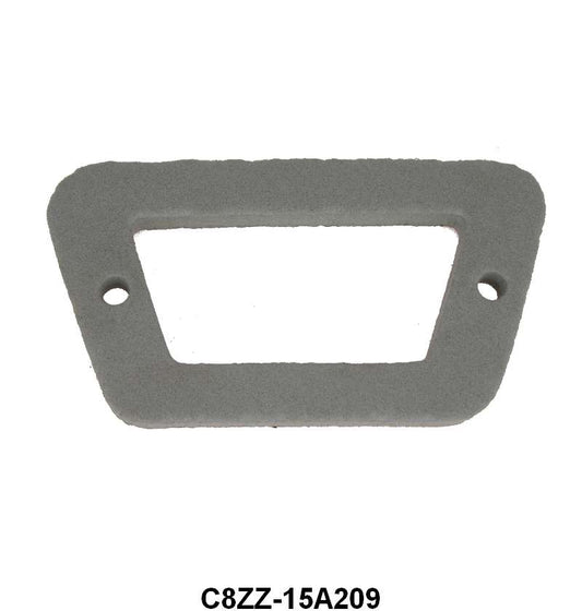 FRONT FENDER SIDE MARKER LIGHT LENS GASKETS - 68 MUSTANG