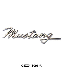 FENDER EMBLEM/SCRIPT - 68 MUSTANG, RH OR LH