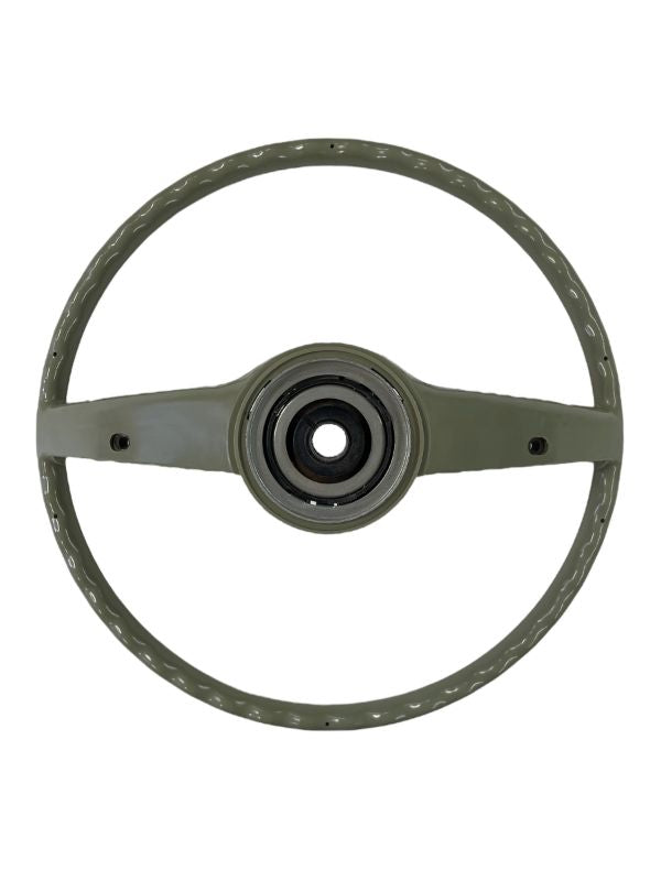 STEERING WHEEL - 68-69 ALL PASS 2 SPOKE, IVY GOLD