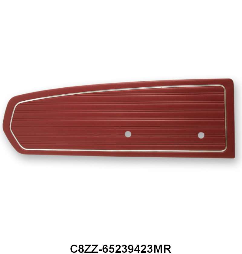 DOOR PANELS - 68 MUSTANG STD MAROON