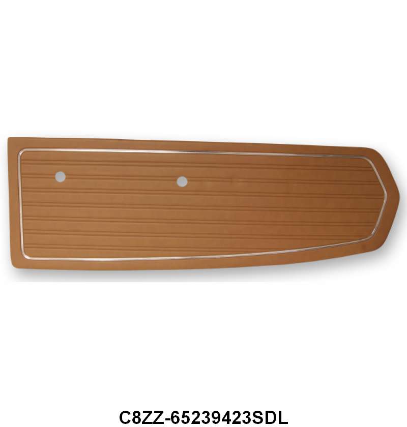 DOOR PANELS - 68 MUSTANG STD SADDLE