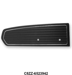 DOOR PANELS - 68 MUSTANG STD BLACK
