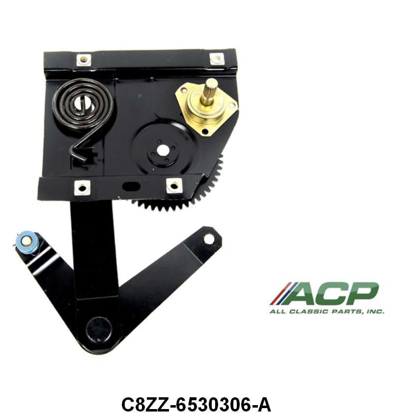 QUARTER WINDOW REGULATOR - 68 MUSTANG CPE/CONV RH