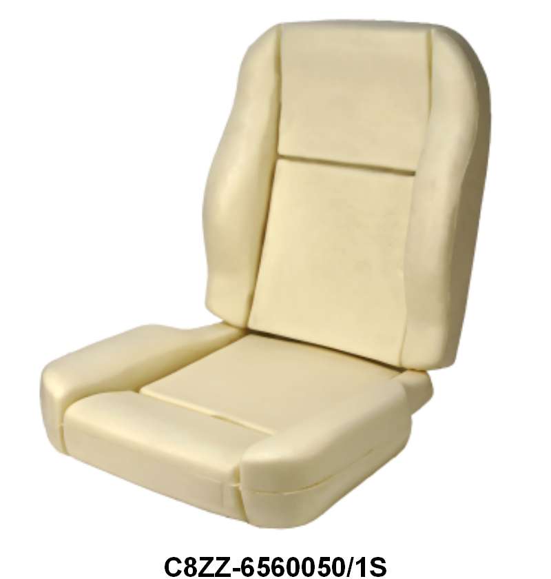 SEAT FOAM FOR BUCKET SEAT - 68 MUSTANG STD/DLX