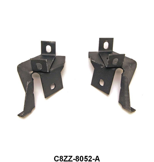 LOWER RADIATOR MOUNTING BRACKETS - 68-70 MUSTANG/COUGAR ALL V8