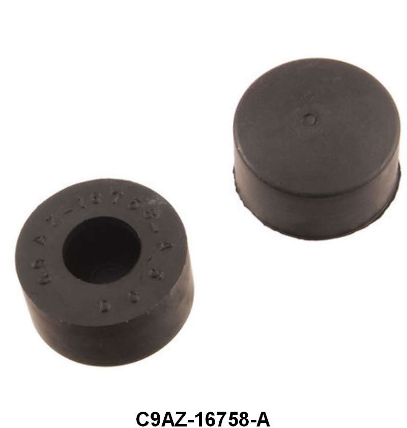 REAR OF FENDER TO HOOD BUMPERS  - 69-71 GALAXIE